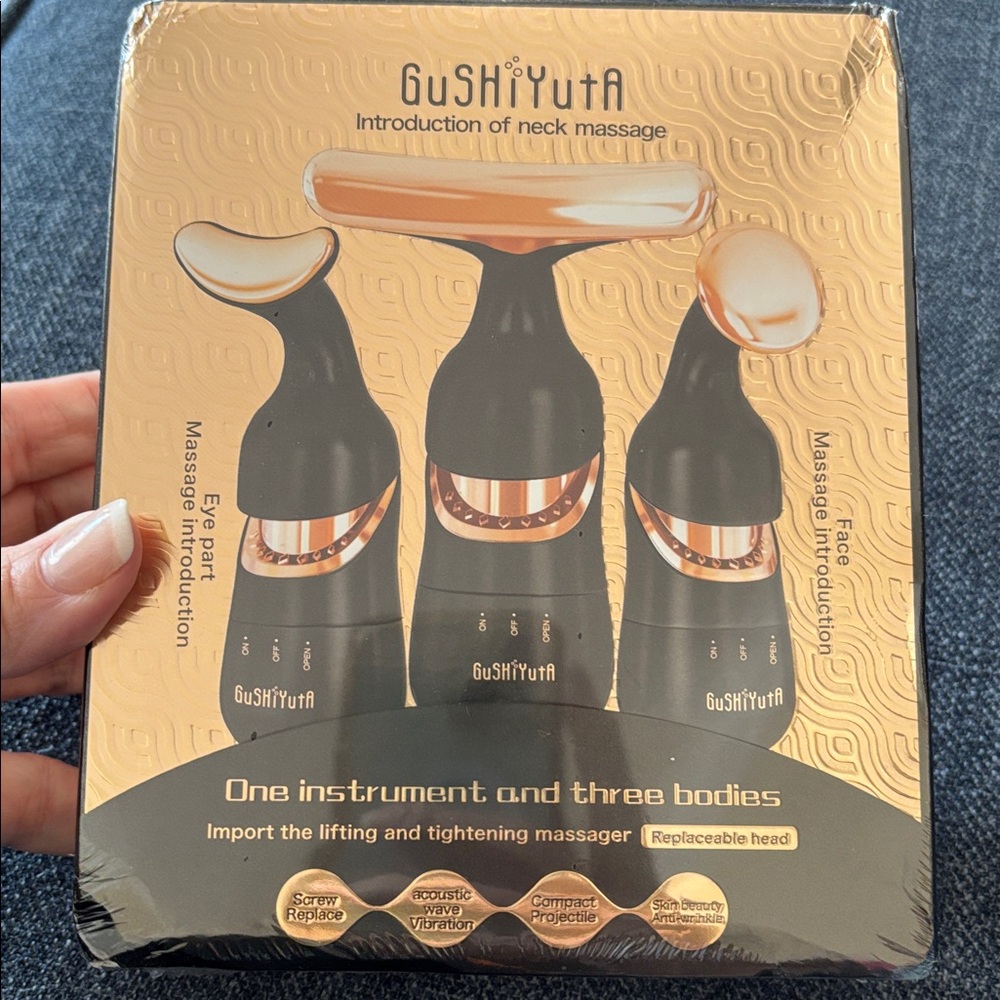 GuShiYuta Anti-Aging Neck/Eye/Facial Lifting & Tightening Massager BNIB/SEALED - Picture 7 of 7